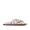 SHOE THE BEAR WOMENS Ivy sandal textile Flat Sandals 221 NUDE