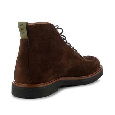SHOE THE BEAR MENS Kip apron boot suede water repellent Boots 130 BROWN