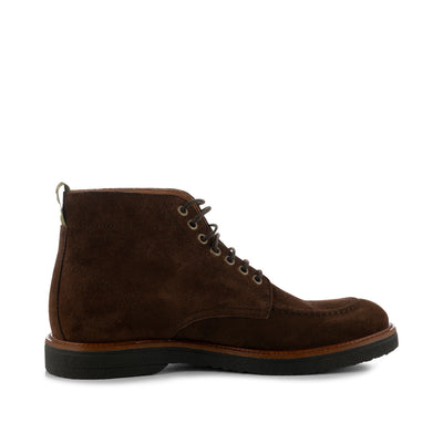 SHOE THE BEAR MENS Kip apron boot suede water repellent Boots 130 BROWN