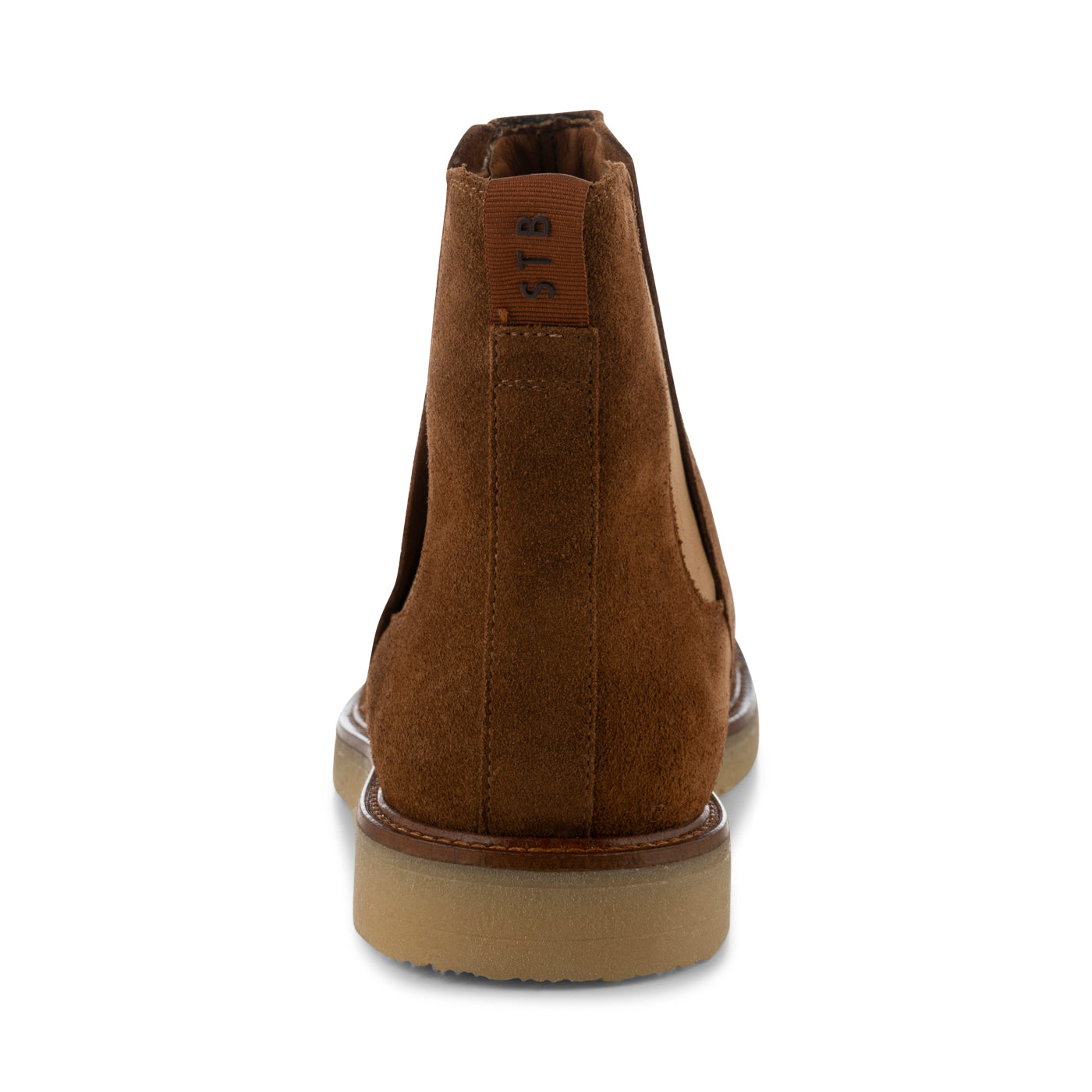 Kip chelsea boot suede - TAN