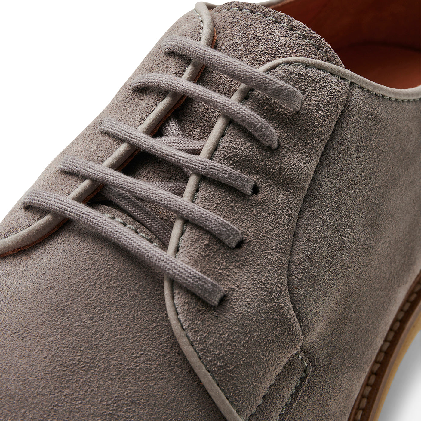 SHOE THE BEAR MENS Kip derby water repellent suede Shoes 160 TAUPE