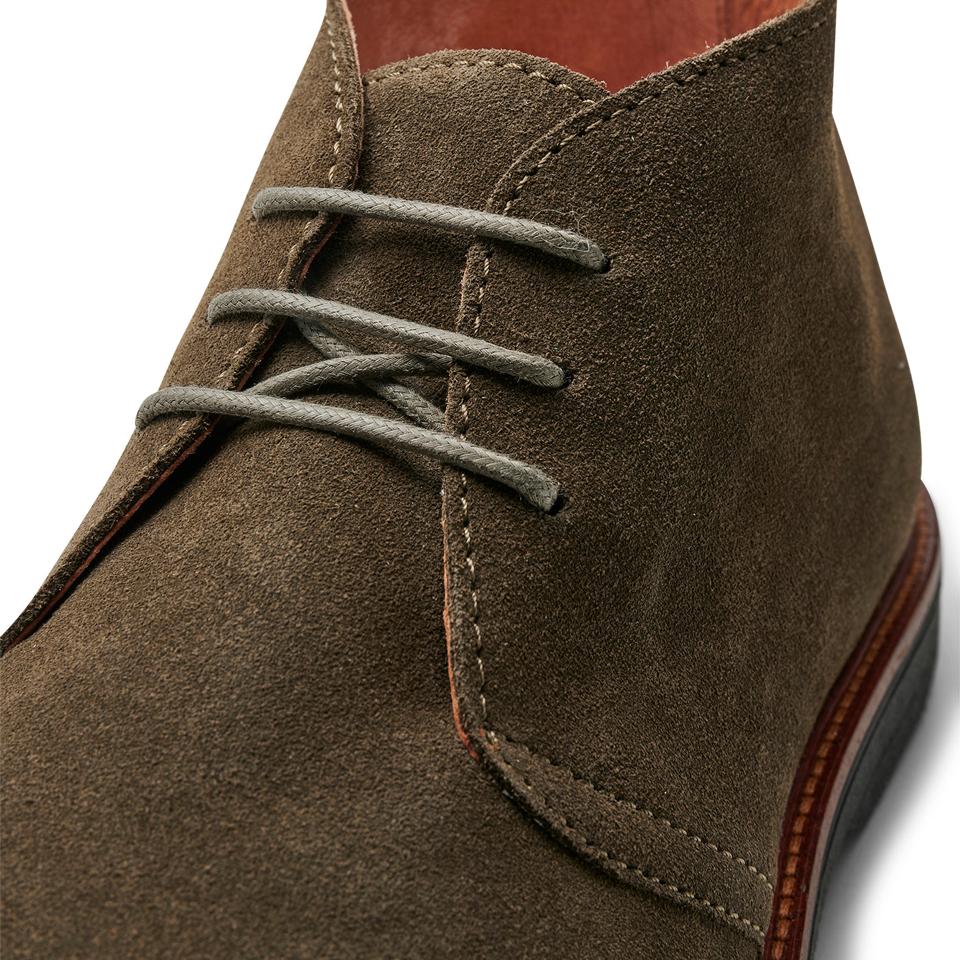 SHOE THE BEAR MENS Kip desert boot suede Boots 151 KHAKI