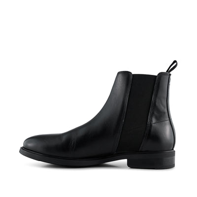 SHOE THE BEAR MENS Linea chelsea boot leather Chelsea Boots 110 BLACK