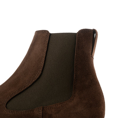 SHOE THE BEAR MENS Linea chelsea suede Chelsea Boots 130 BROWN