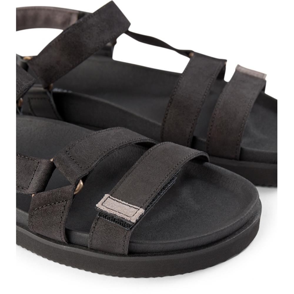 SHOE THE BEAR MENS Luma sandal textile Flat Sandals 110 BLACK