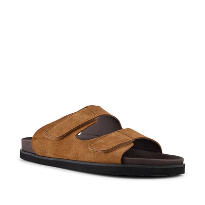 SHOE THE BEAR MENS Luma velcro sandal suede Sandals 135 TAN