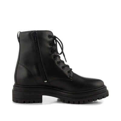 SHOE THE BEAR WOMENS Nettie lace up boot leather Boots 110 BLACK