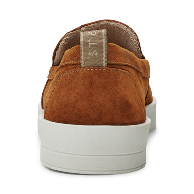 SHOE THE BEAR MENS Noah slip-on suede Shoes 135 TAN