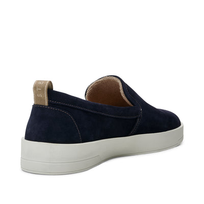 SHOE THE BEAR MENS Noah slip-on suede Shoes 171 NAVY