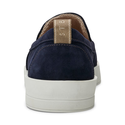 SHOE THE BEAR MENS Noah slip-on suede Shoes 171 NAVY