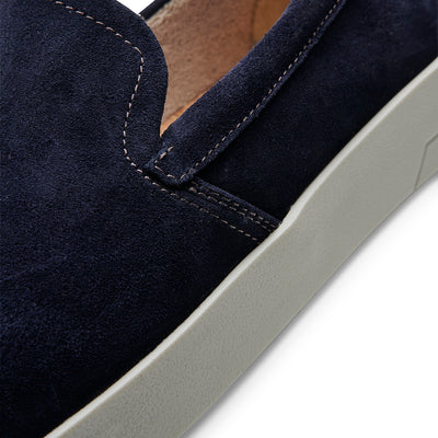 SHOE THE BEAR MENS Noah slip-on suede Shoes 171 NAVY