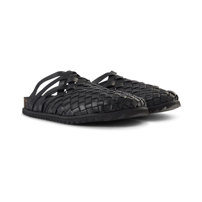 SHOE THE BEAR MENS Pablo Slipper Flat Sandals 110 BLACK