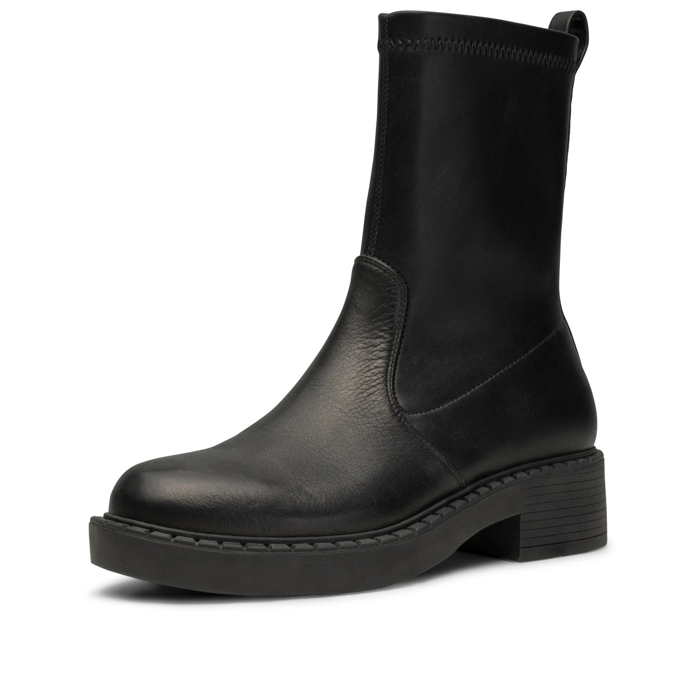SHOE THE BEAR WOMENS Patti boot leather Boots 110 BLACK