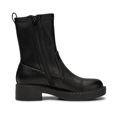 SHOE THE BEAR WOMENS Patti boot leather Boots 110 BLACK