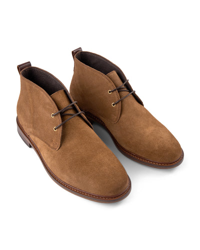 SHOE THE BEAR MENS Phoenix Suede Chukka Boot Chukka Boots 135 TOBACCO
