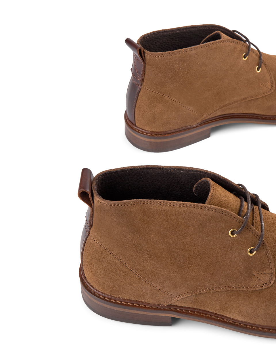 SHOE THE BEAR MENS Phoenix Suede Chukka Boot Chukka Boots 135 TOBACCO