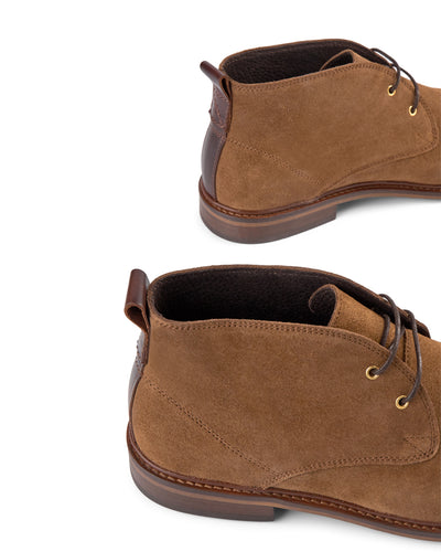 SHOE THE BEAR MENS Phoenix Suede Chukka Boot Chukka Boots 135 TOBACCO