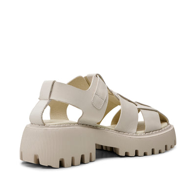 SHOE THE BEAR WOMENS Posey sandal leather Sandals 127 OFF WHITE