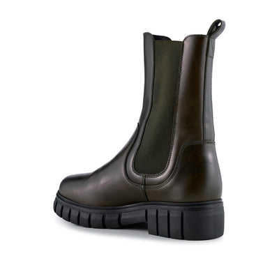SHOE THE BEAR WOMENS Rebel chelsea boot leather Chelsea Boots 151 KHAKI