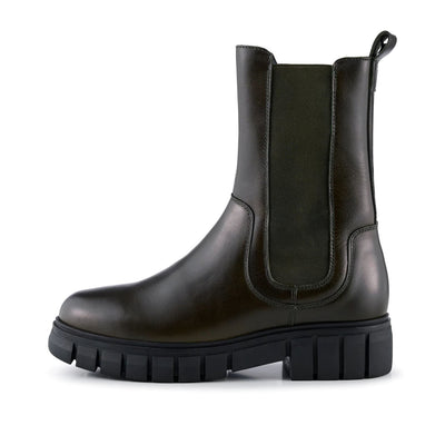 SHOE THE BEAR WOMENS Rebel chelsea boot leather Chelsea Boots 151 KHAKI