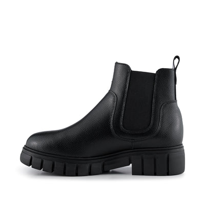 SHOE THE BEAR WOMENS Rebel warm boot leather Boots 110 BLACK