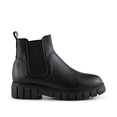 SHOE THE BEAR WOMENS Rebel warm boot leather Boots 110 BLACK