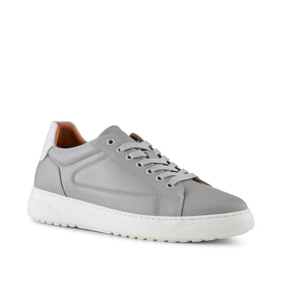 WODEN x STB MENS Rune sneaker leather Sneakers 841 GREY / WHITE