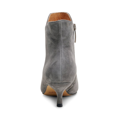 SHOE THE BEAR WOMENS Saga boot suede Heels 140 GREY