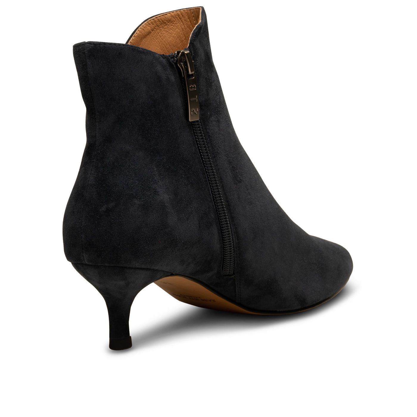 SHOE THE BEAR WOMENS Saga boot suede Heels 979 DARK NAVY