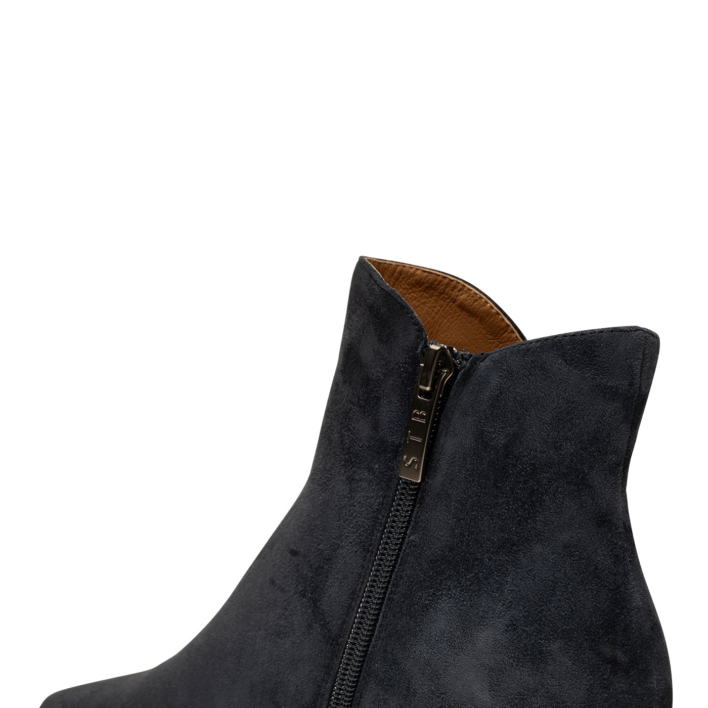 SHOE THE BEAR WOMENS Saga boot suede Heels 979 DARK NAVY