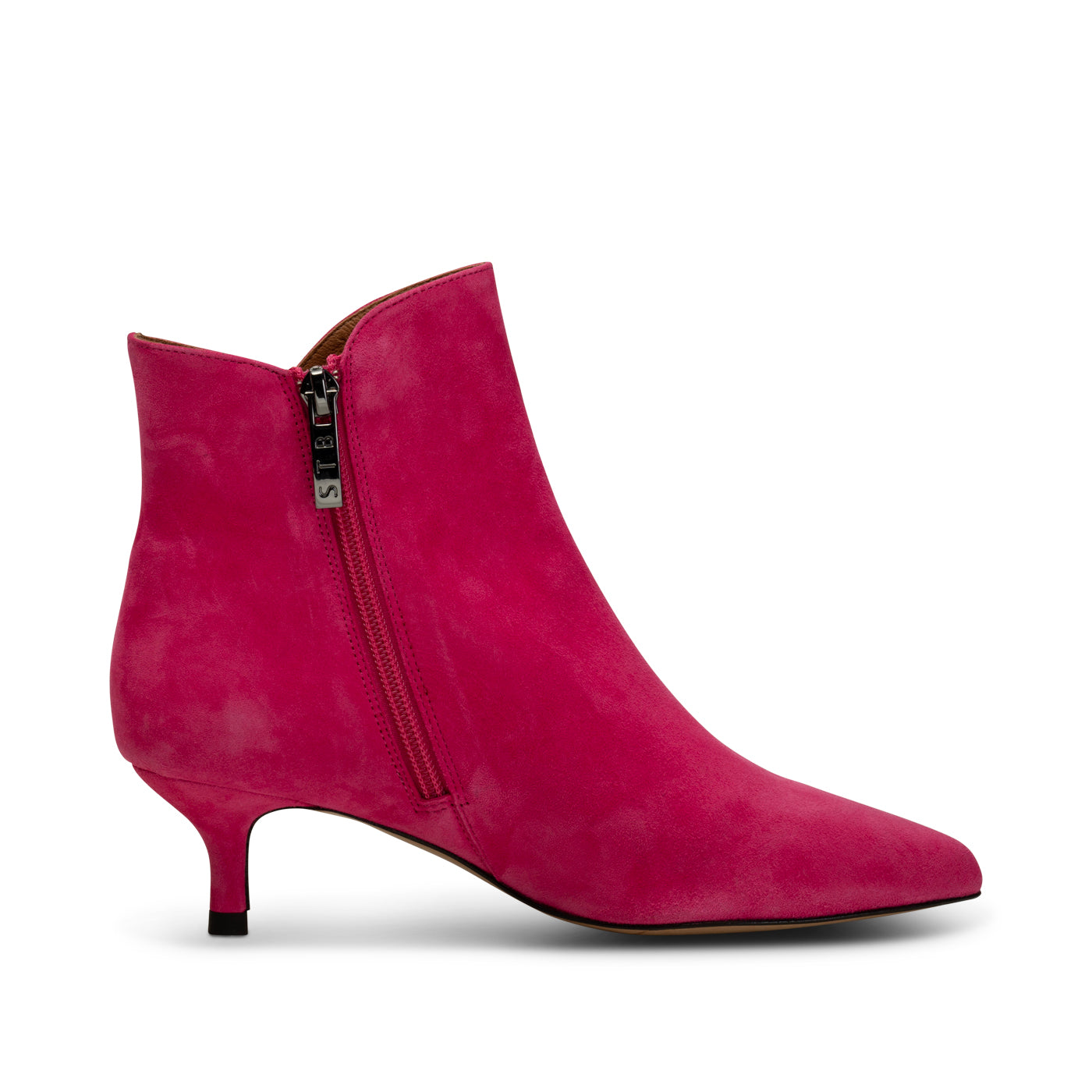 SHOE THE BEAR WOMENS Saga boot suede Heels 980 FUCHSIA