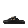 SHOE THE BEAR WOMENS Siri buckle clog leather Shoes 110 BLACK