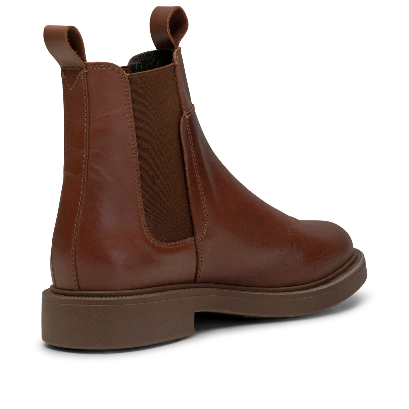 SHOE THE BEAR WOMENS Thyra chelsea boot leather Chelsea Boots 136 CHESTNUT BROWN