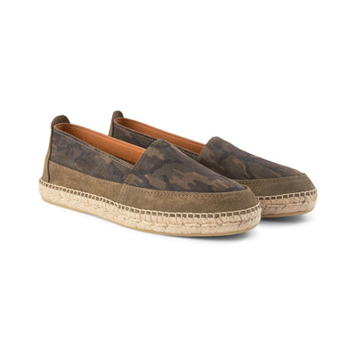 SHOE THE BEAR MENS Tonka slip-on suede Espadrilles 250 MIX