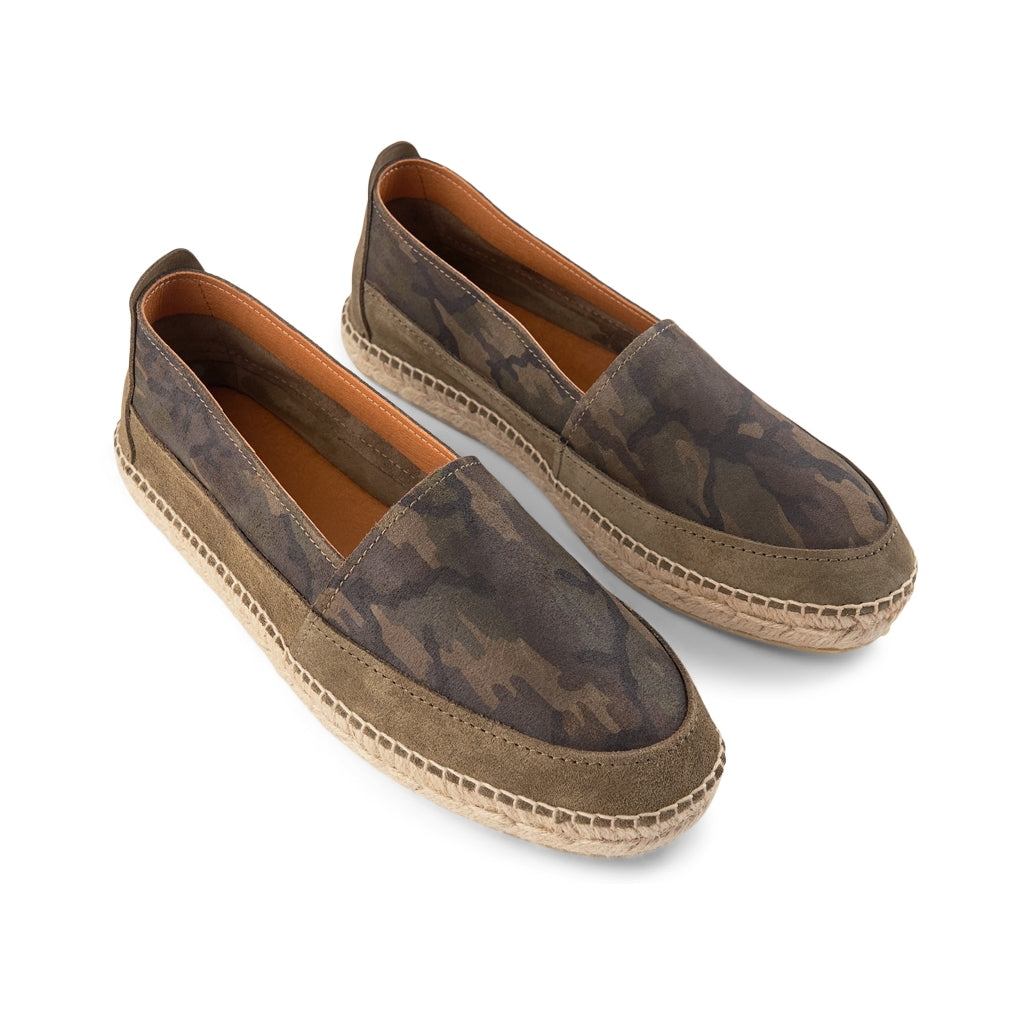 SHOE THE BEAR MENS Tonka slip-on suede Espadrilles 250 MIX