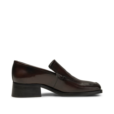 SHOE THE BEAR WOMENS Ulla loafer leather Loafers 873 BROWN HIGH SHINE