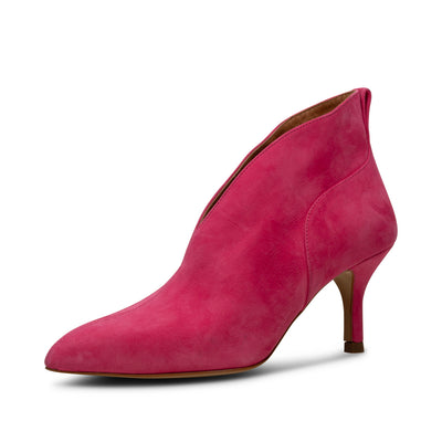 SHOE THE BEAR WOMENS Valentine heel suede Heels 980 FUCHSIA