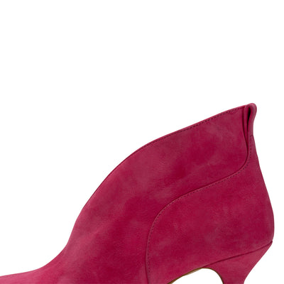 SHOE THE BEAR WOMENS Valentine heel suede Heels 980 FUCHSIA