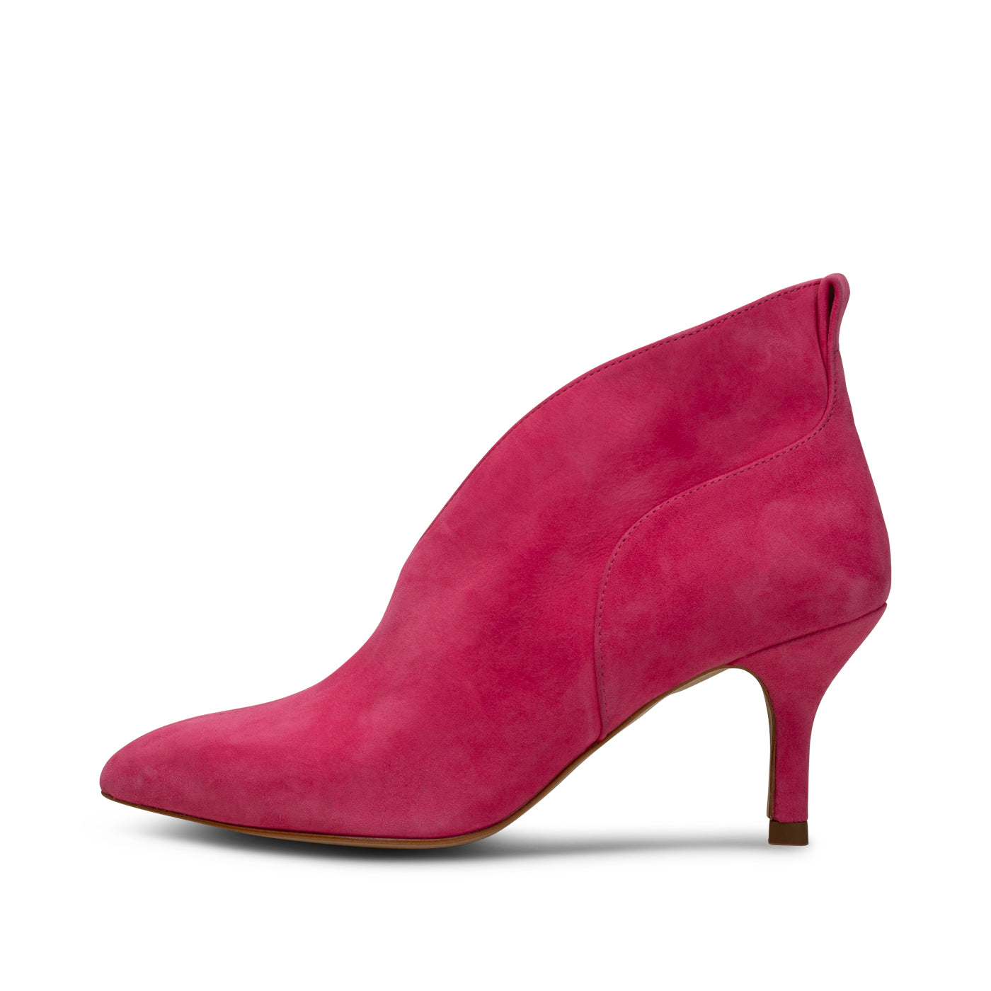 SHOE THE BEAR WOMENS Valentine heel suede Heels 980 FUCHSIA