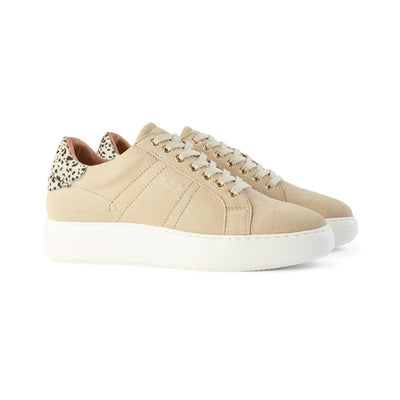 SHOE THE BEAR WOMENS Vinca Suede Sneakers Sneakers 150 SAND