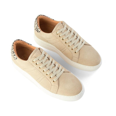 SHOE THE BEAR WOMENS Vinca Suede Sneakers Sneakers 150 SAND