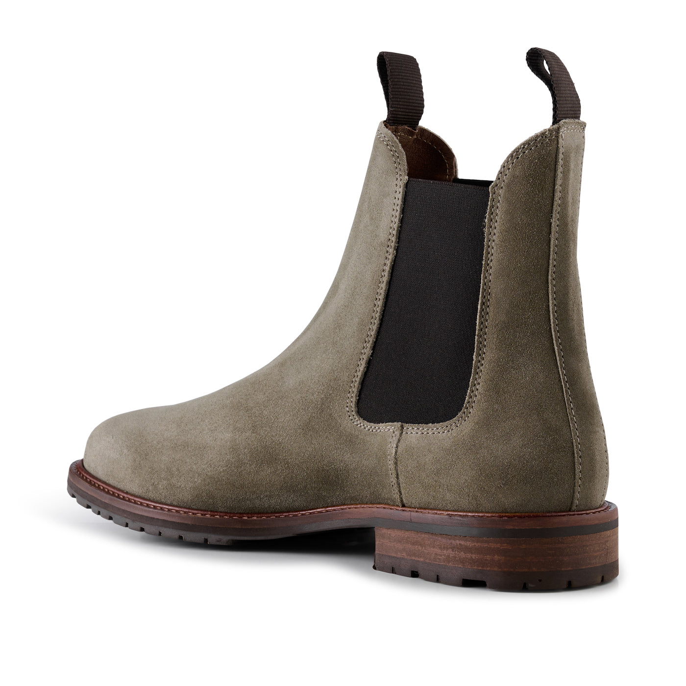 SHOE THE BEAR MENS York chelsea boot suede Boots 151 KHAKI