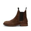 SHOE THE BEAR MENS York chelsea boot suede Boots 847 CHOC BROWN