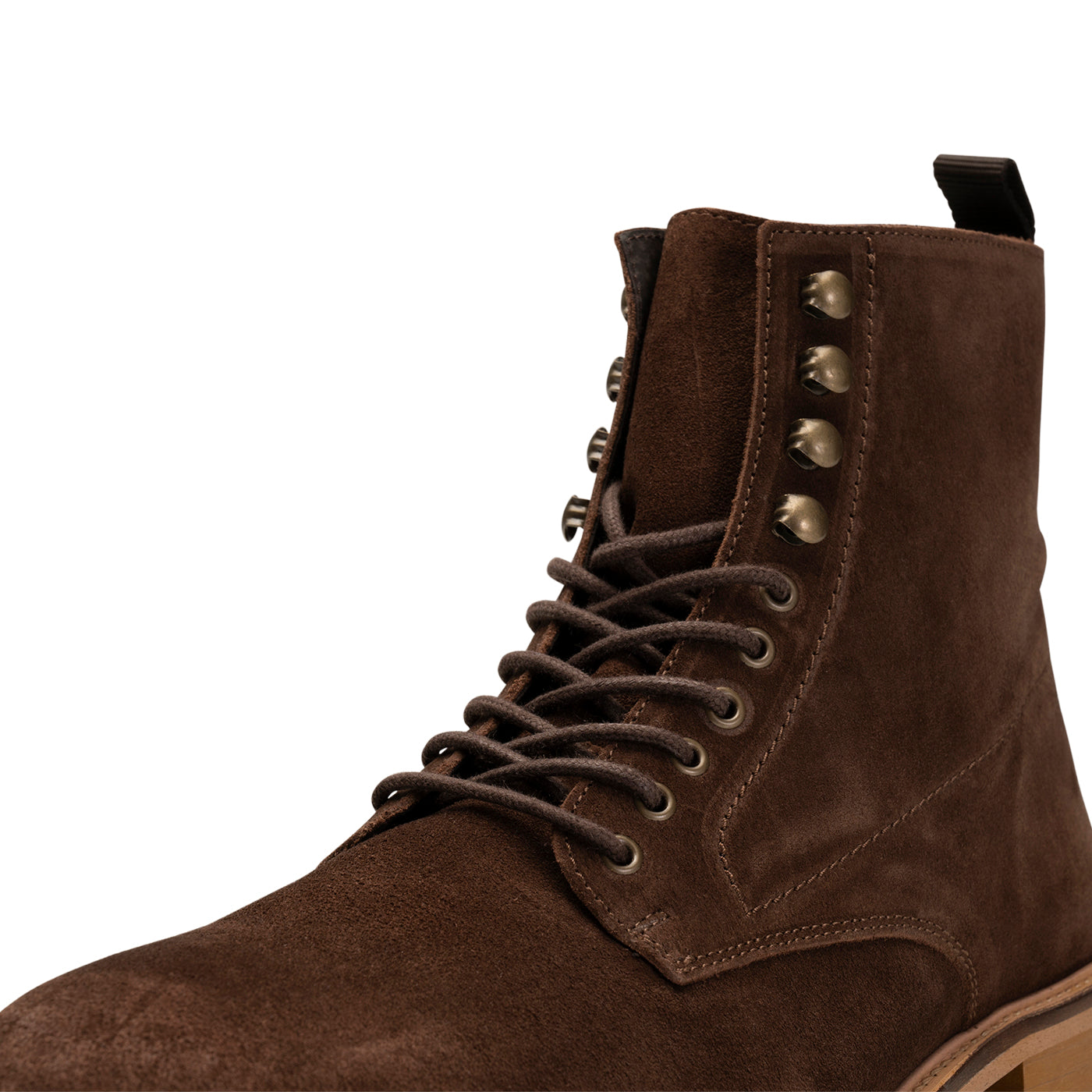 SHOE THE BEAR MENS York lace up boot suede Boots 130 BROWN